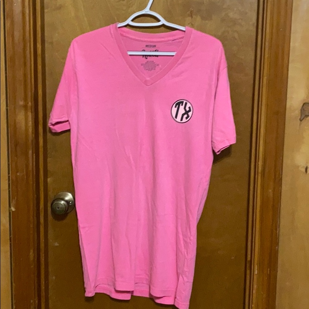 TX Pineapple V-Neck Tee